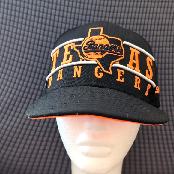 Texas Rangers Neon Orange New Era Hat Brand New - Picture 1 of 7